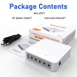 Mini UPS Manufacturer - OEM 5-12V DC POE Modem