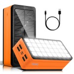 Solar Power Bank Manufacturer - OEM 50000mAh Camping Light