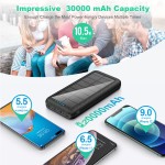 Solar Power Bank Factory - OEM CE 20000mAh Waterproof