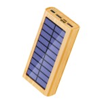 Solar Charger Supplier - OEM Wood Grain 30000mAh Solar