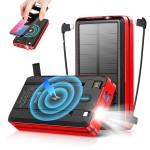 Solar Charger Manufacturer - OEM 26800mAh Portable Wireless