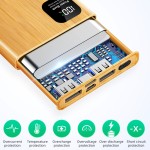 Power Bank Manufacturer - OEM PD22.5W Wooden Eco Friendly
