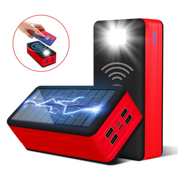 Solar Charger Supplier - OEM 20000-50000mAh Wireless Charging