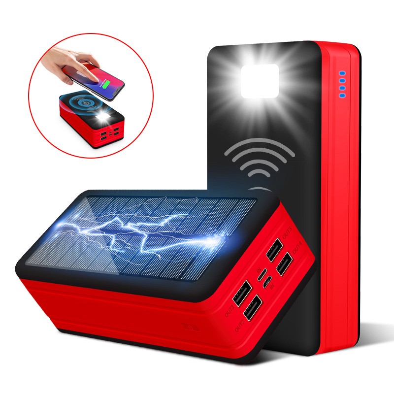 Solar Charger Supplier - OEM 20000-50000mAh Wireless Charging