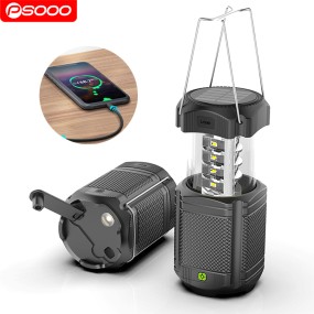 Power Bank Supplier - OEM 5000mAh Hand Crank Solar Lantern