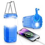 Solar Lantern Supplier - OEM 3000mAh Tent Lights Hand Crank