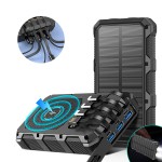 Solar Charger Supplier - OEM PD22.5W Wooden 10000mAh