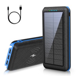 Solar Power Bank Factory - OEM CE 20000mAh Waterproof