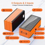 Solar Power Bank Factory - OEM PD22.5W 50000mAh IP66