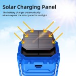 Solar Lantern Supplier - OEM 3000mAh Tent Lights Hand Crank