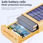 Power Bank Factory - OEM PD100W Bamboo 20000mAh
