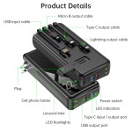 Portable Charger Supplier - OEM PD22.5W Built-in Wall Plug
