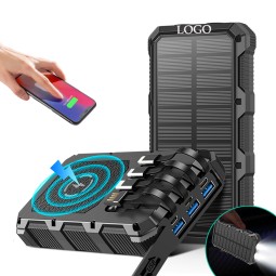 Power Bank Supplier - OEM PSE 26800mAh Solar Wireless