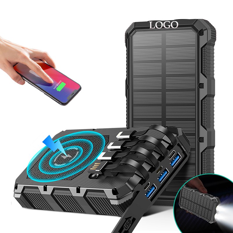 Power Bank Supplier - OEM PSE 26800mAh Solar Wireless