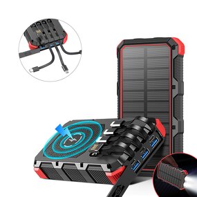 Portable Charger Manufacturer - OEM 20000mAh Built-in Wall Plug