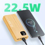 Power Bank Manufacturer - OEM PD22.5W Wooden 20000mAh