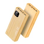 Power Bank Manufacturer - OEM PD22.5W Wooden Eco Friendly