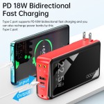 Power Bank Manufacturer - OEM 3-in-1 Built-in Wall Plug