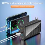 Power Bank Factory - OEM 10000-20000mAh 4 Cables Solar