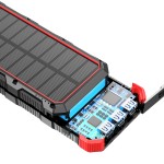 Solar Charger Supplier - OEM 20000mAh LED Light Cable