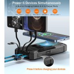 Solar Power Bank Manufacturer - OEM 20000mAh Wireless with Cable