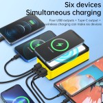 Solar Power Bank Manufacturer - OEM Camping 20000mAh Wireless