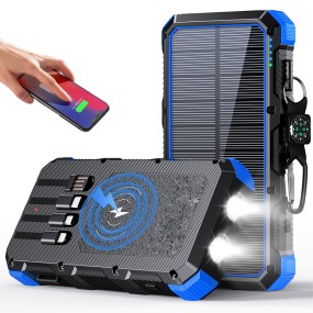 Solar Charger Factory - OEM 20000mAh Outdoor Fast Charging