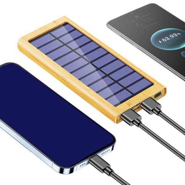 Power Bank Factory - OEM PD100W Bamboo 20000mAh