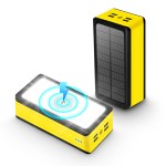 Solar Power Bank Manufacturer - OEM Camping 20000mAh Wireless