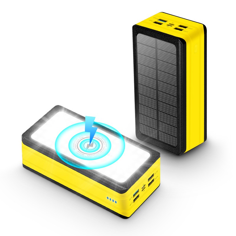 Solar Power Bank Manufacturer - OEM Camping 20000mAh Wireless