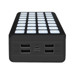 Power Bank Supplier - OEM 50000mAh 32 Flashlights 4USB