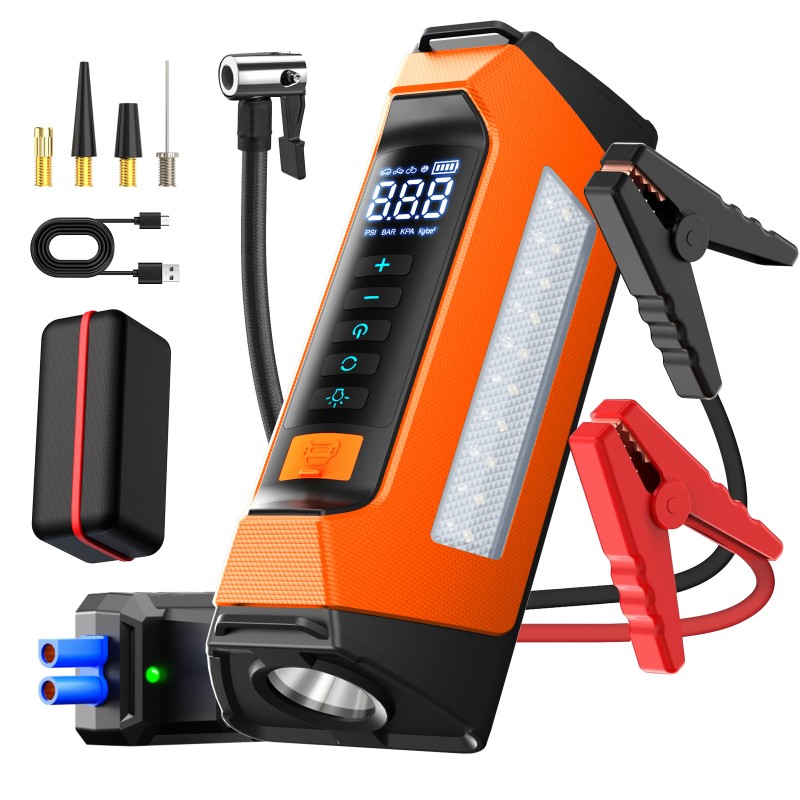 Car Jump Starter Supplier - OEM 8000A Professional 200PSI