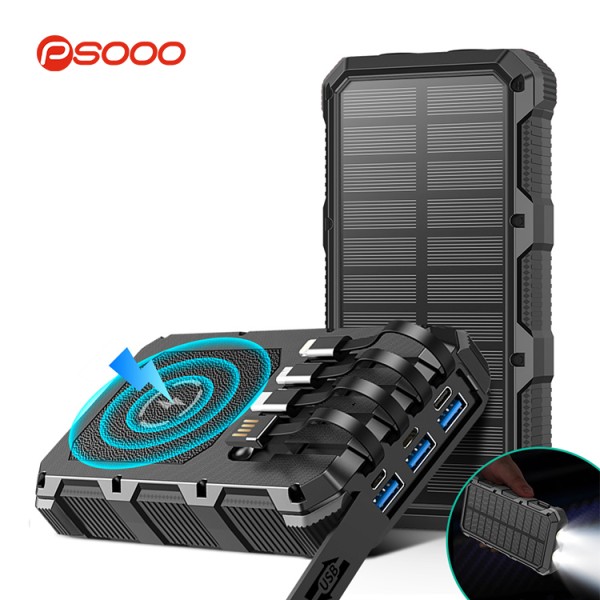Solar Power Bank Factory - OEM PSE 26800mAh Fast Charging