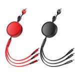 USB Cable Manufacturer - 5-in-1 Retractable Pure Copper