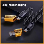 USB Cable Manufacturer - 4-in-1 65W PD Fast Charge