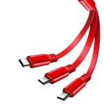 USB Cable Factory - 3-in-1 Retractable Multi-Device