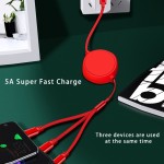 USB Cable Factory - 3-in-1 Retractable Multi-Device