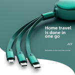 USB Cable Factory - 3-in-1 Flat Cable TPE Jacket