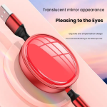 USB Cable Manufacturer - 1.2M 3-in-1 Retractable OEM