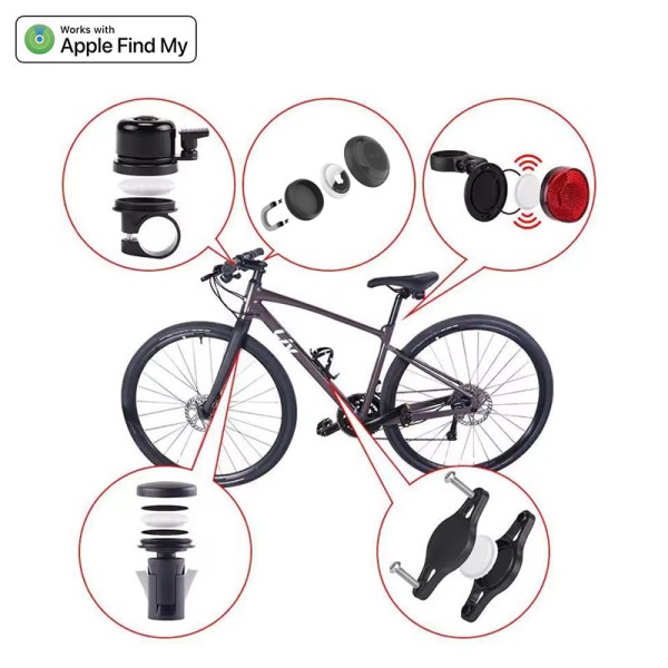 Bike Bracket Supplier - OEM Anti-Theft Air Tag Bracket