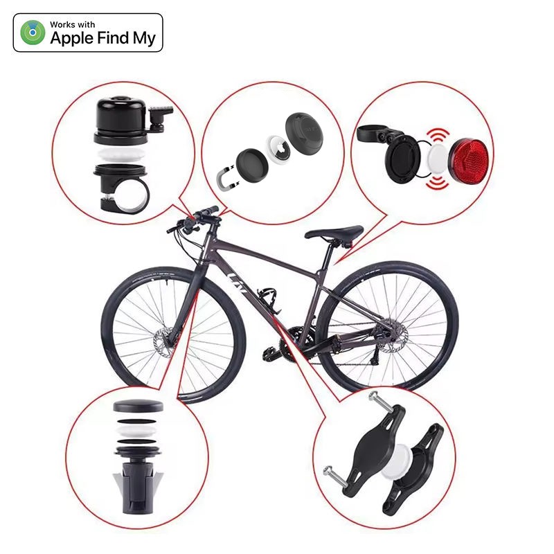 Bike Bracket Supplier - OEM Anti-Theft Air Tag Bracket