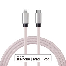 Data Cable Supplier - OEM MFi C94 Braided PD Cable