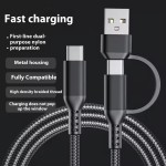 Data Cable Factory - OEM 60W Nylon Braided Fast Charging