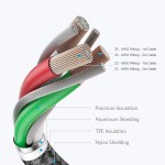 Data Cable Factory - OEM MFi Retractable Braided Cable