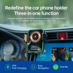 Car Charger Supplier - OEM 15W Wireless GPS Phone Holder