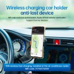 Car Charger Supplier - OEM 15W Wireless GPS Phone Holder