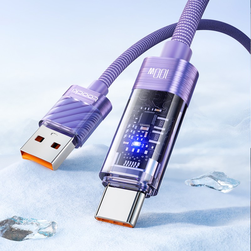 USB Cable Factory - 2m 100W PD Status Display