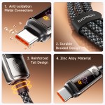 USB Cable Manufacturer - 100W Zinc Alloy Reinforced