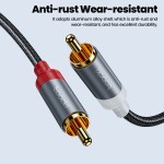 Audio Adapter Factory - RCA to Aux HiFi Sound