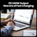 USB Cable Manufacturer - 240W Zinc Alloy Braided Cable